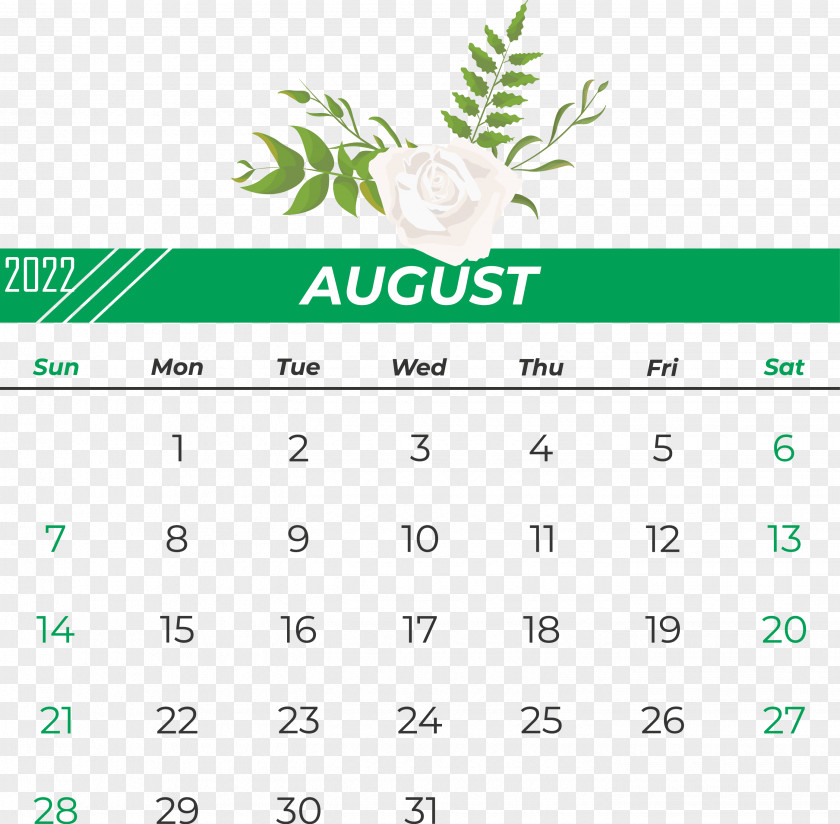 Logo Font Calendar Number Green PNG