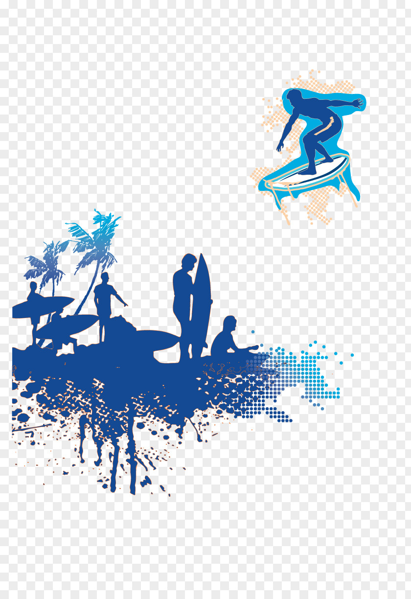 Surfing Clip Art PNG