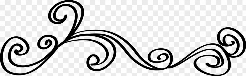 Swirl Line Doodle Clip Art PNG