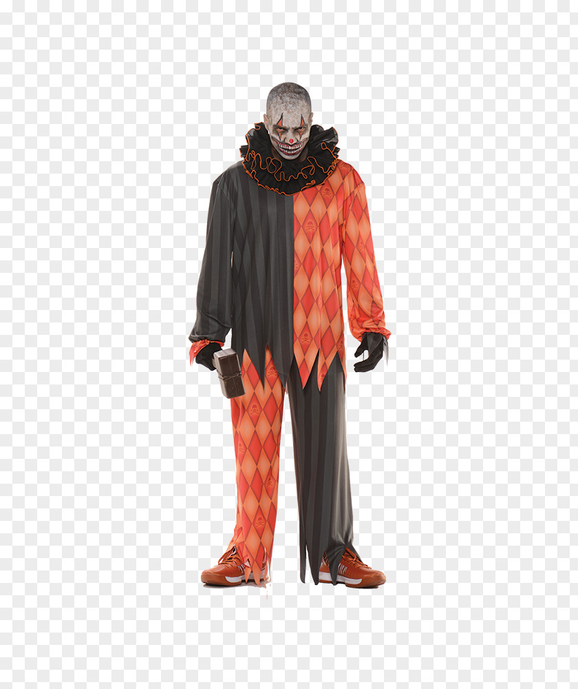Clown Halloween Costume Evil PNG