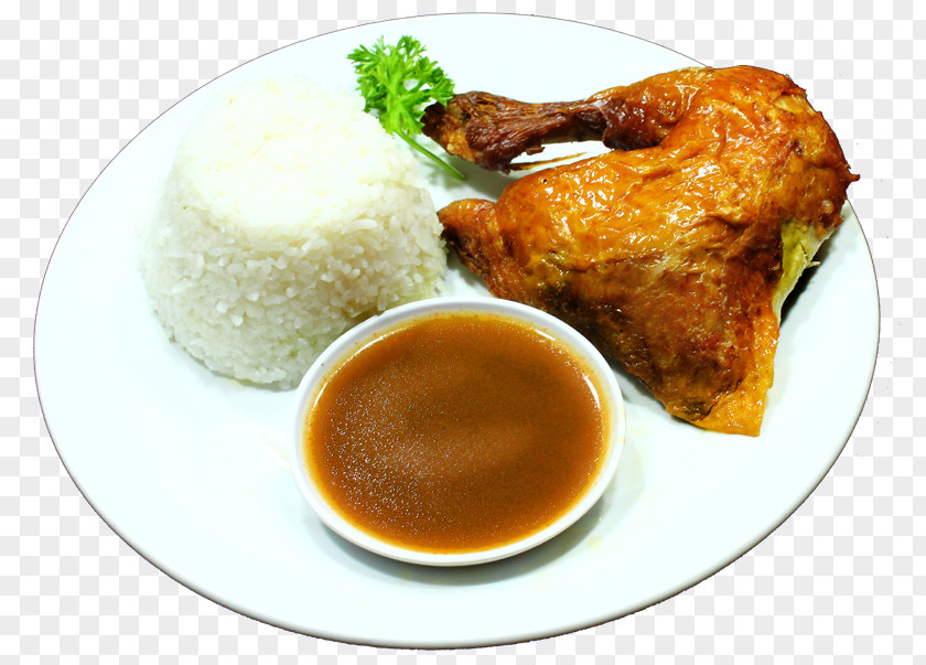 Fried Chicken Asian Cuisine Plate Lunch Recipe PNG