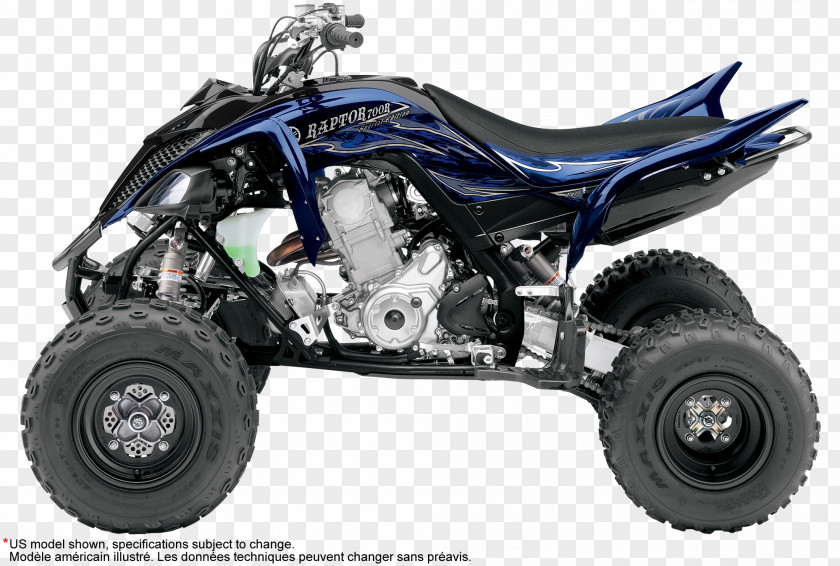 Motorcycle Yamaha Motor Company Raptor 700R YFZ450 All-terrain Vehicle PNG