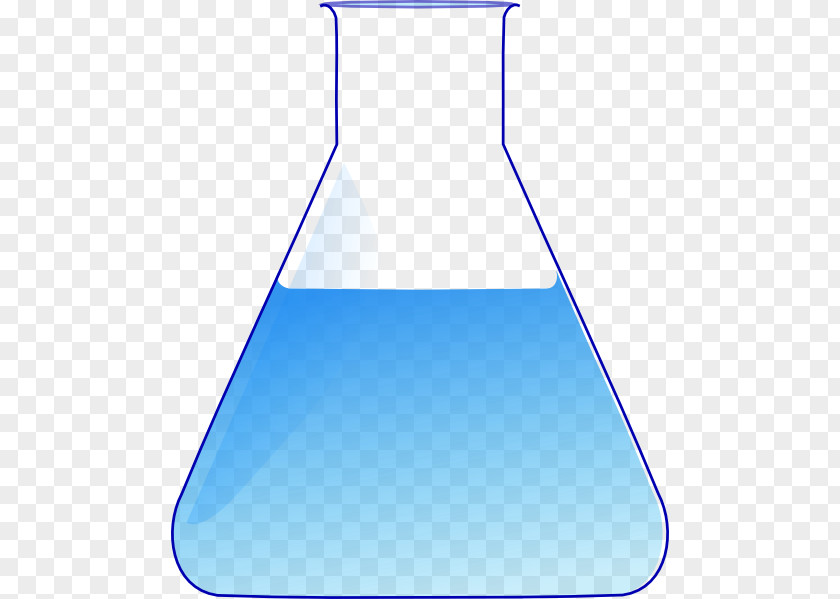 No Neck Laboratory Flasks Chemistry Drawing Clip Art PNG