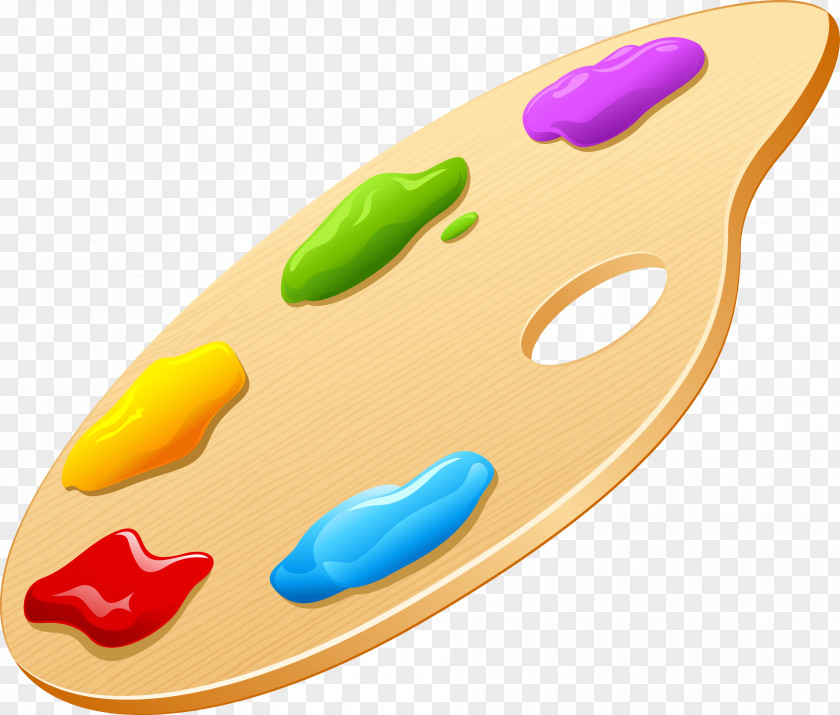 Plates Palette Clip Art PNG