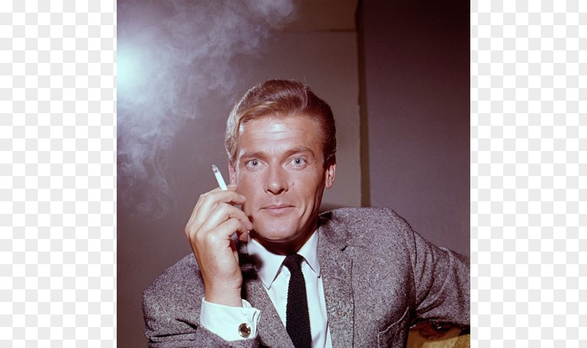 Roger Moore The Saint Photography Television Show PNG