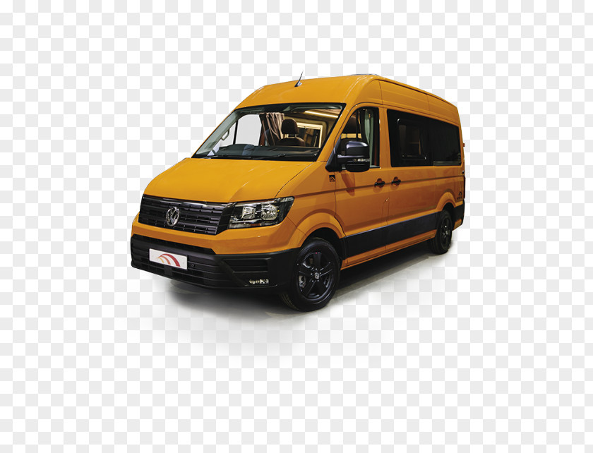 Volkswagen Compact Van Crafter Car Campervan PNG