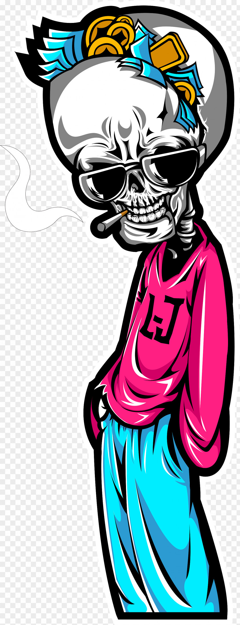 Bonehead Banner Clip Art Illustration Graphic Design Cartoon Character PNG