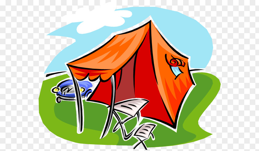 Campsite Tent Camping Drawing Vacation PNG
