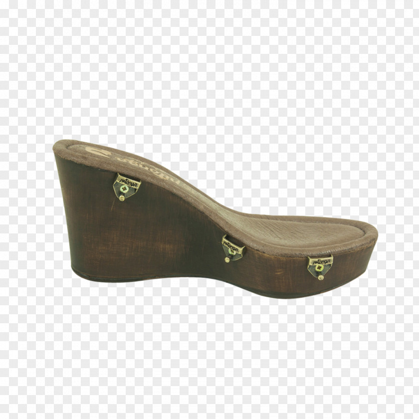 Dark Wood Shoe PNG