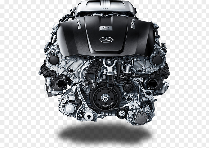 Engine Pic Mercedes-Benz AMG GT Car Twin-turbo V8 PNG