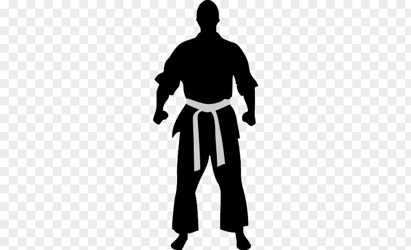 Karate Action Figures Martial Arts Combat Sport Icon PNG