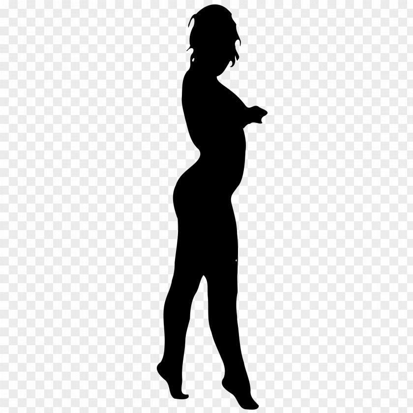 Silhouette Woman Female Body Shape Clip Art PNG
