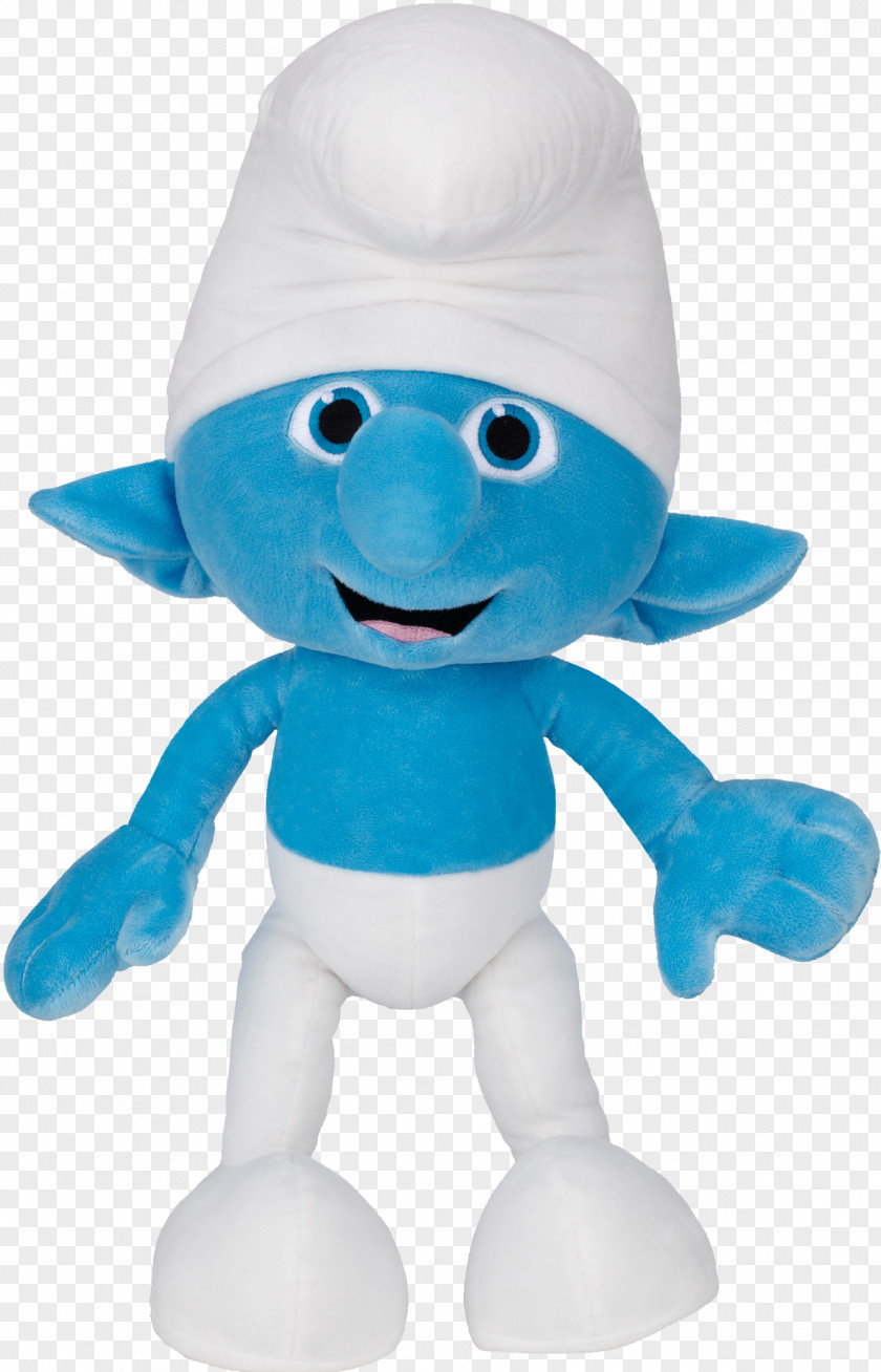 Smurfs Papa Smurf Smurfette Clumsy Gargamel Stuffed Animals & Cuddly Toys PNG