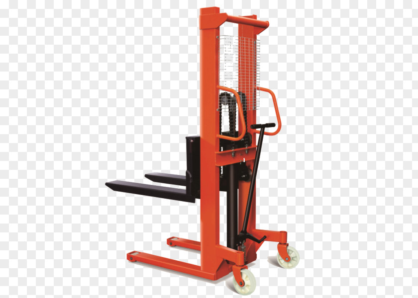 Stacker Machine Forklift Material-handling Equipment Manufacturing PNG