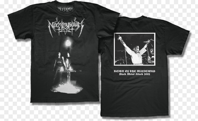 T-shirt Nachtmystium Reign Of The Malicious Hoodie PNG