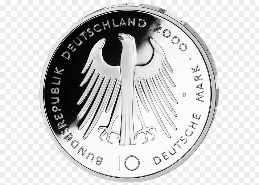 Coin Euro Coins Germany Silver Deutsche Münzen PNG