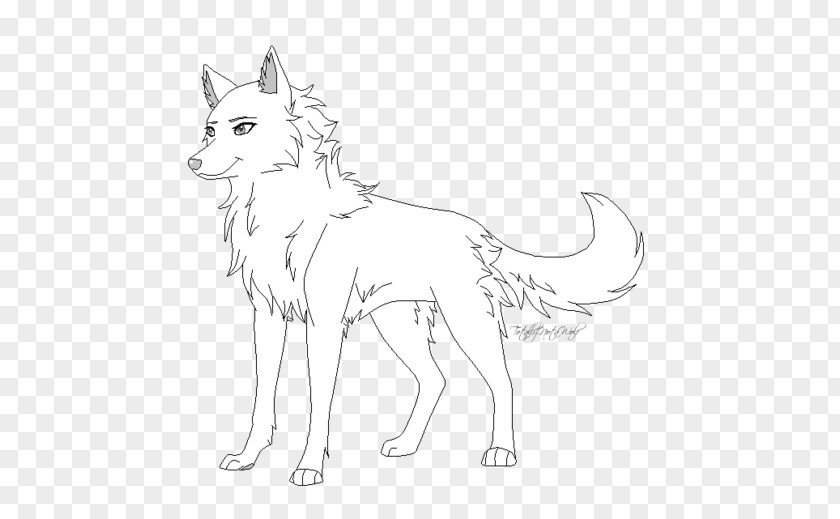 Czechoslovakian Wolfdog Gray Wolf Line Art Fox Puppy DeviantArt PNG