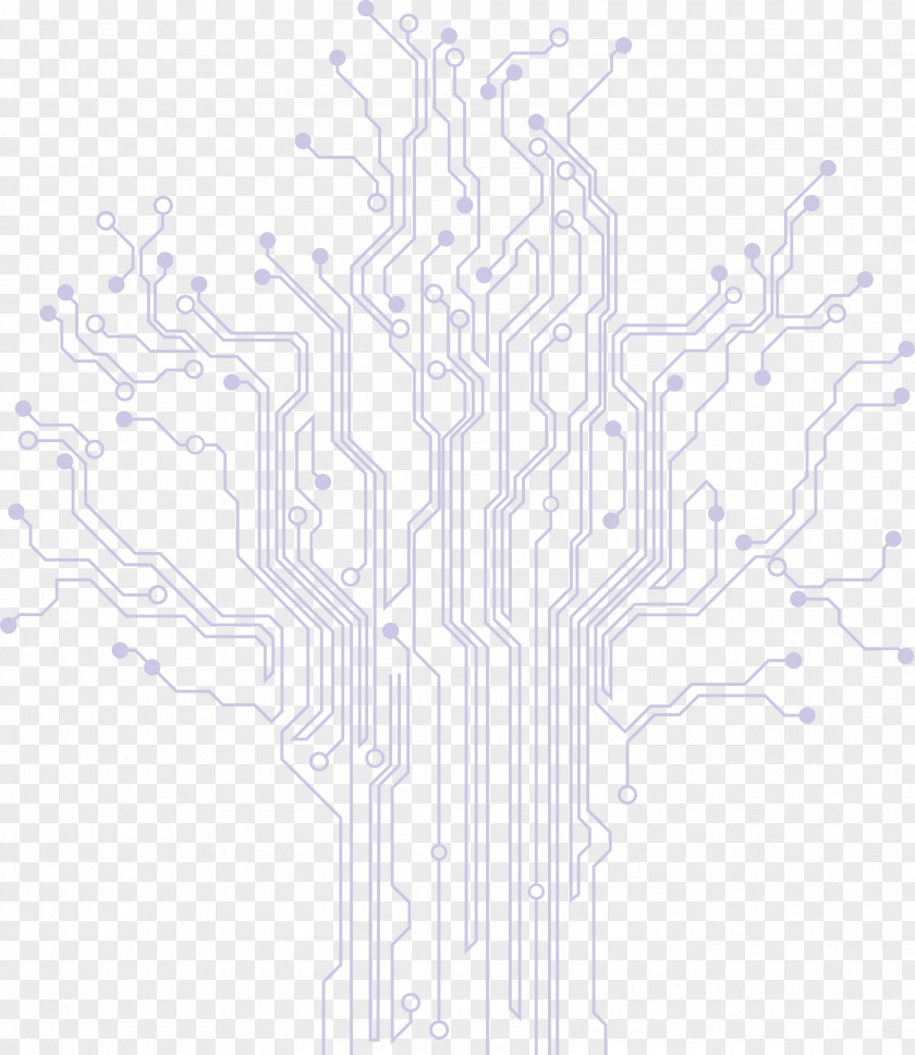 Tree Circuit Diagram Fundal Download PNG