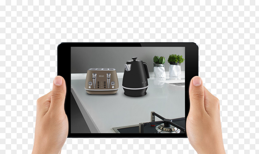 Augmented Reality De'Longhi Coffeemaker Home Appliance Nespresso PNG