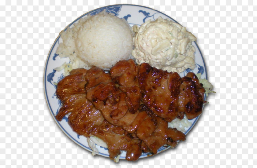 Barbecue Chicken Cuisine Of Hawaii Cooked Rice Fried PNG