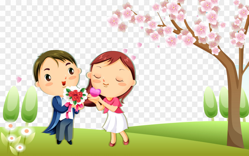 Cartoon Wedding Love Urdu Poetry Hindi Girlfriend Romance PNG