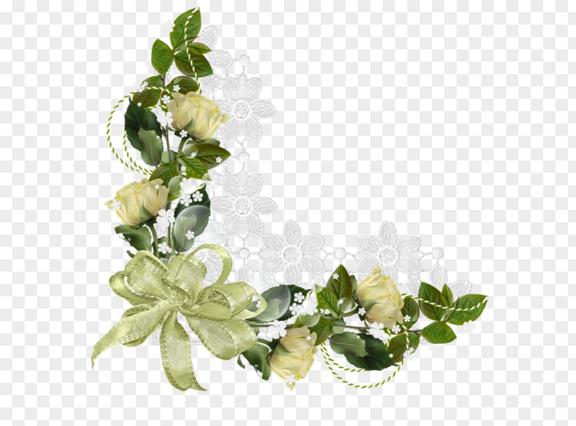 Design Floral Border Flowers Pin PNG