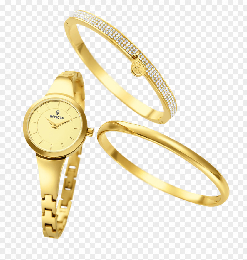 Watch Strap Bangle Metal PNG