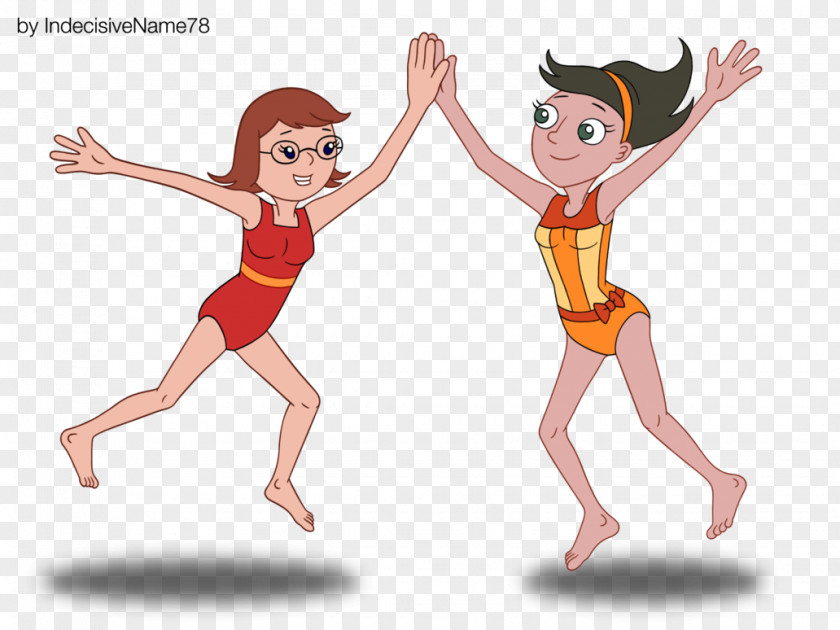 Adyson Sweetwater Candace Flynn Phineas Ferb Fletcher Art PNG