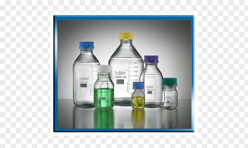 Bottle Borosilicate Glass Laboratory Milliliter PNG