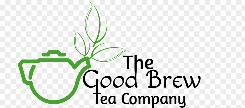Loose Leaf Tea Logo Green Rooibos Plant PNG