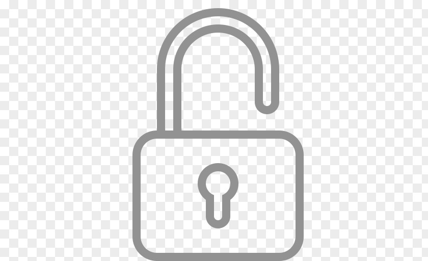 Padlock Business Security Symbol PNG