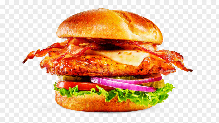 Salmon Burger Cheeseburger Hamburger PNG