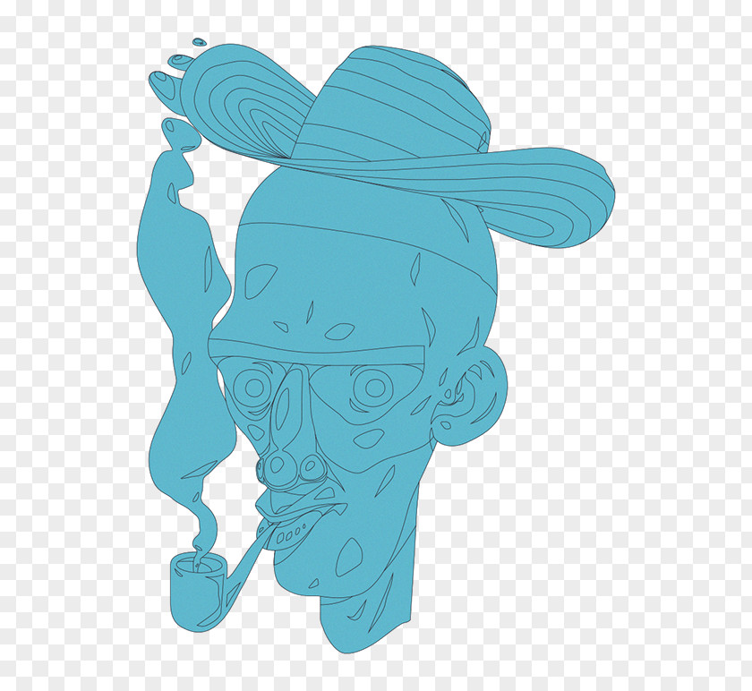 Headgear Cartoon Turquoise Organism PNG