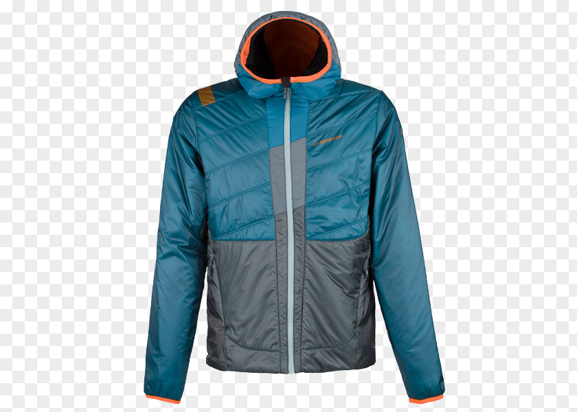 Jacket Hoodie PrimaLoft Clothing Down Feather PNG