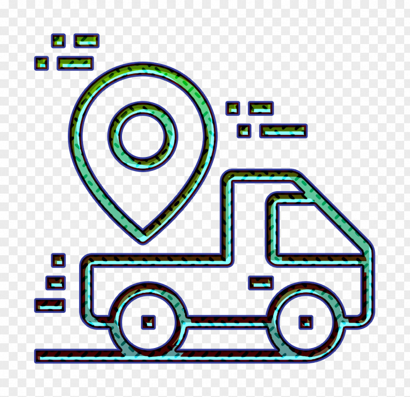 Truck Icon Maps And Location Navigation PNG