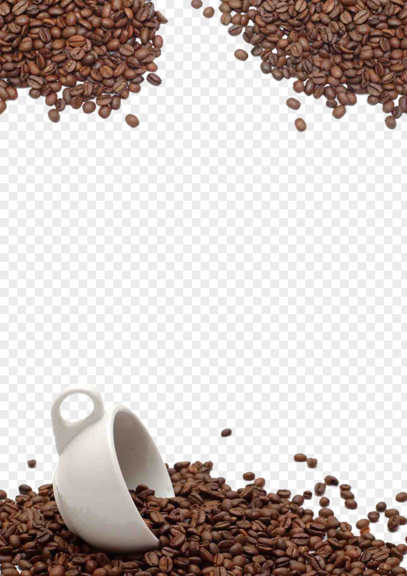 Coffee Beans Background Bean Tea Cafe Chocolate Milk PNG