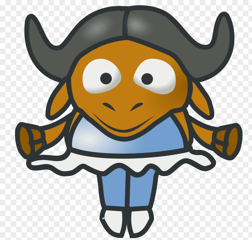 Linux GNU Free Software Clip Art PNG