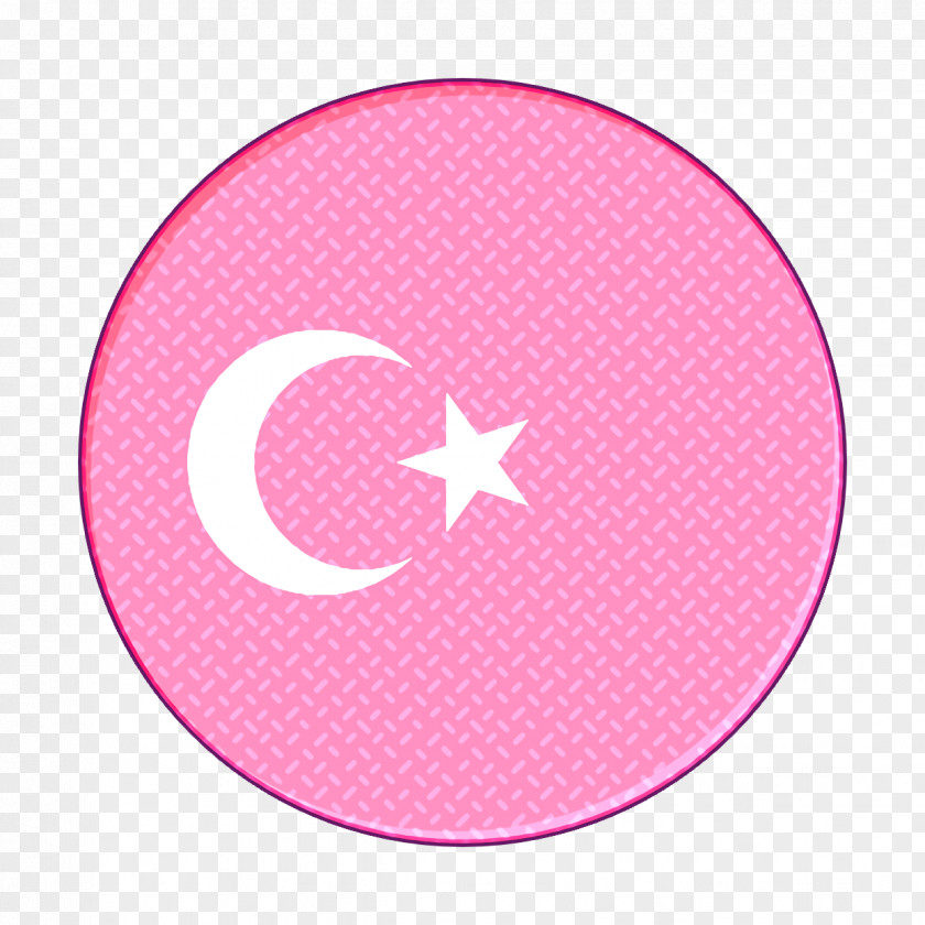 Material Property Magenta Countrys Flags Icon Turkey PNG