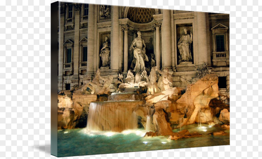Trevi Fountain Ancient Rome Colosseum Arch Of Titus PNG