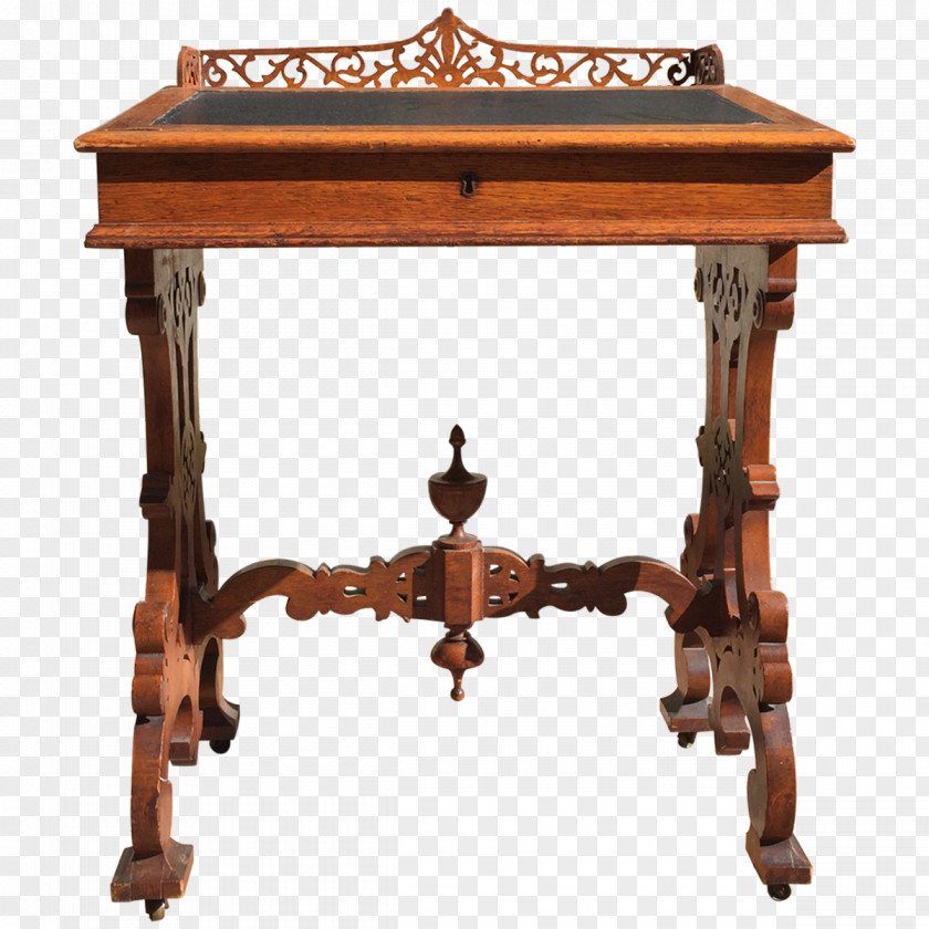 Antique Tables Table Inlay Writing Desk PNG