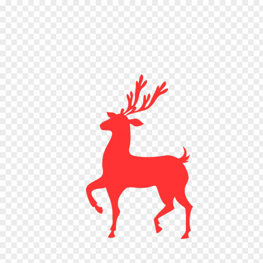 Christmas Reindeer Stock Image Rudolph Santa Claus PNG