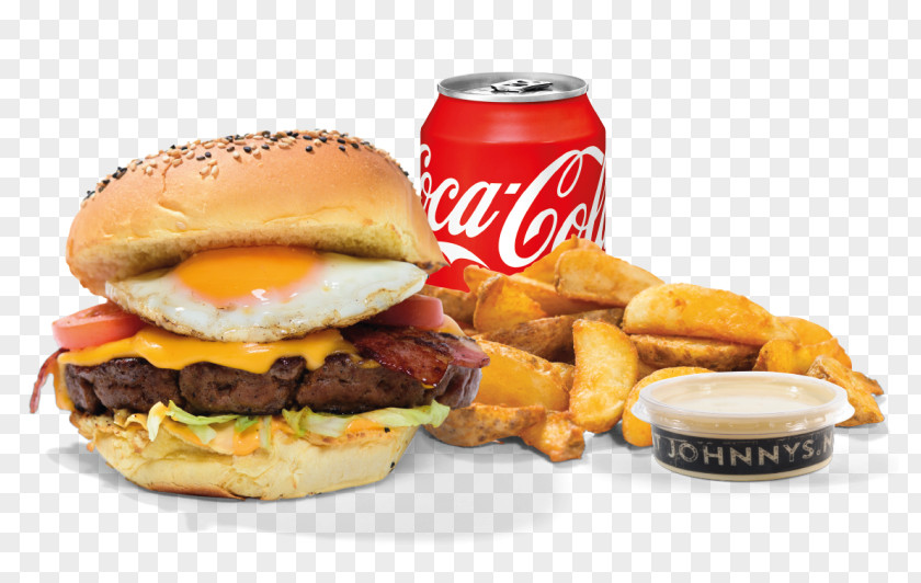 Onion Ring Cheeseburger Breakfast Sandwich Patty Veggie Burger Fast Food PNG