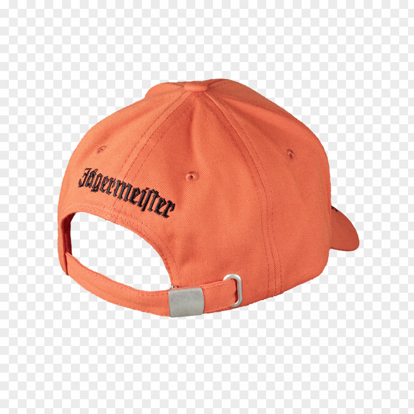 Orange Cap Baseball Jägermeister PNG