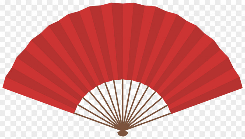 Hand Fan Paper Auringonvarjo Red Stock Photography PNG