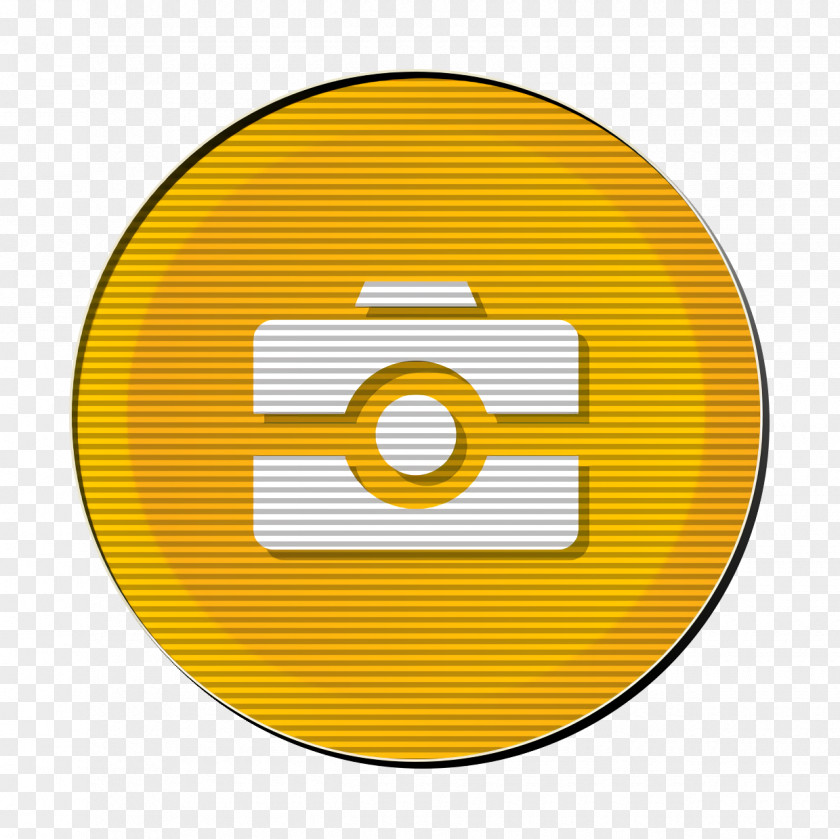Logo Symbol Yellow Circle Line Icon PNG