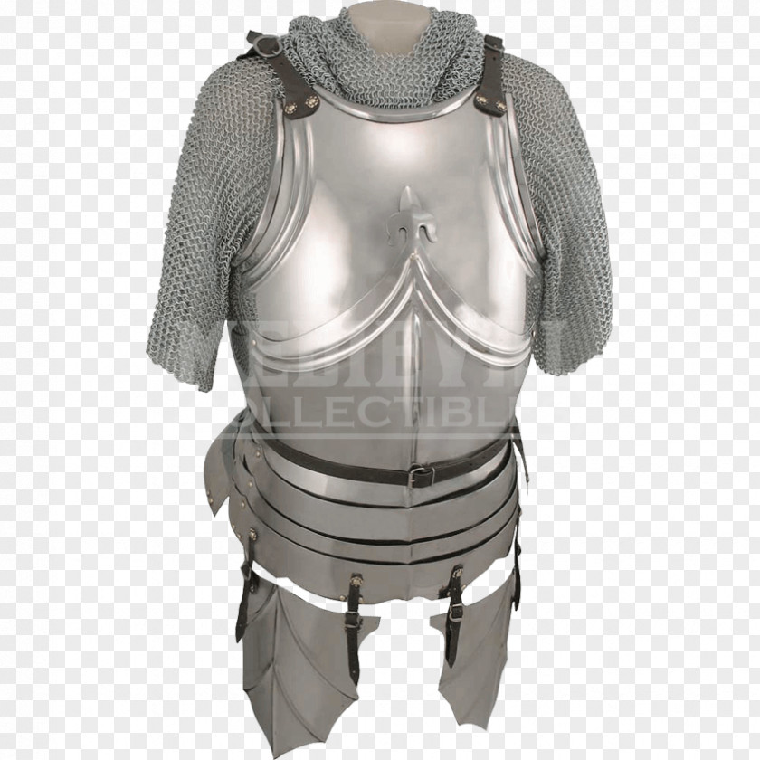 Armour Cuirass Gothic Plate Body Armor Components Of Medieval PNG
