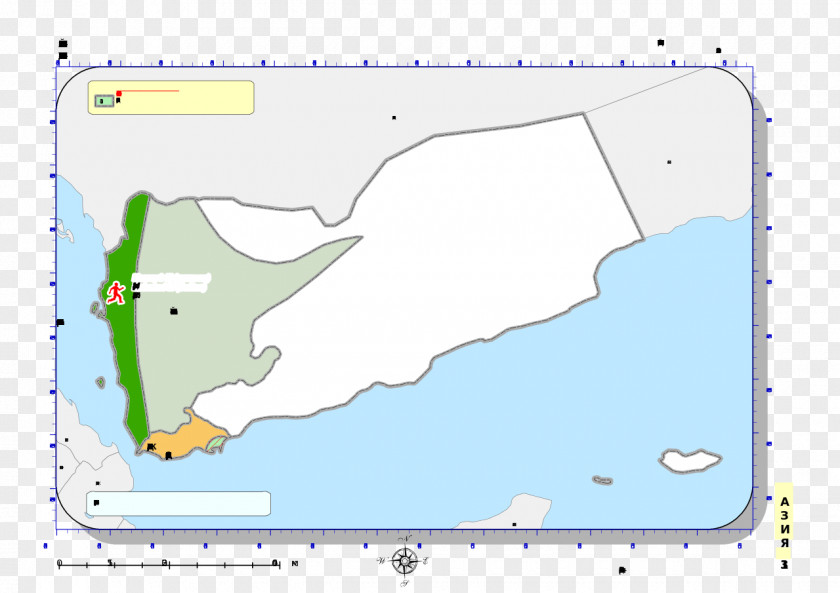 Map Sultanate Of Lahej Sheba Aden Protectorate Al Houta PNG