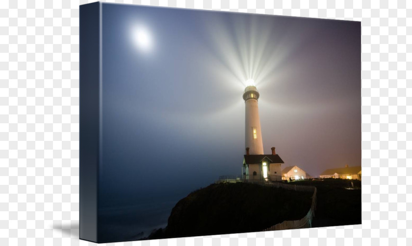 Point Of Light Pigeon Lighthouse Energy Gallery Wrap PNG