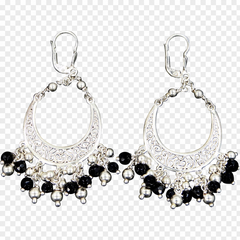 Silver Earring Body Jewellery Gemstone Jewelry Design PNG