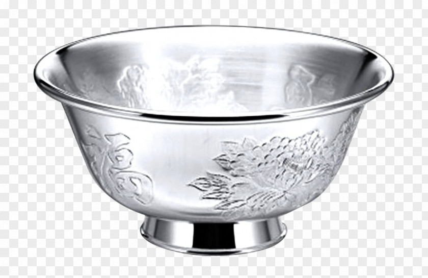 Silver Small Bowl Tableware Tazxf3n PNG